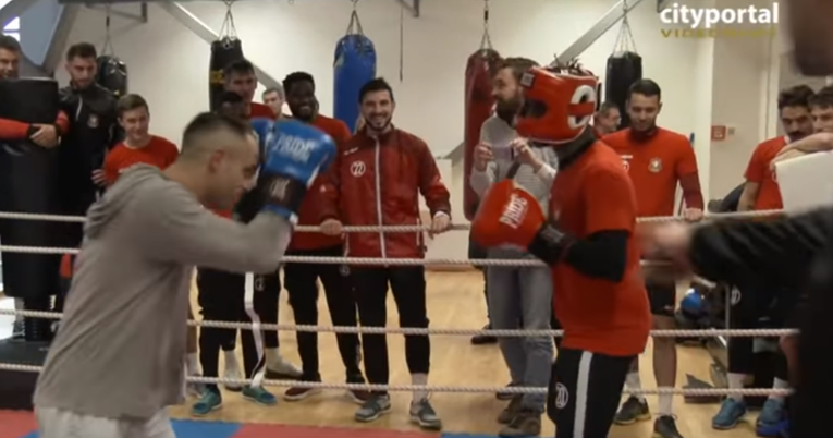 VIDEO Gorica se za Dinamo priprema s boksačkom legendom u ringu
